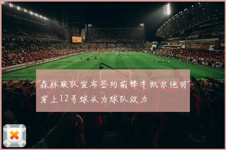 森林狼队宣布签约前锋李凯尔他将穿上12号球衣为球队效力